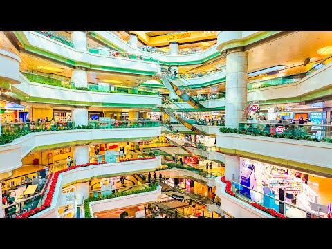 China's largest shopping mall: daily customer flow exceeds 800,000, Guangzhou Tianhe City - YouTube