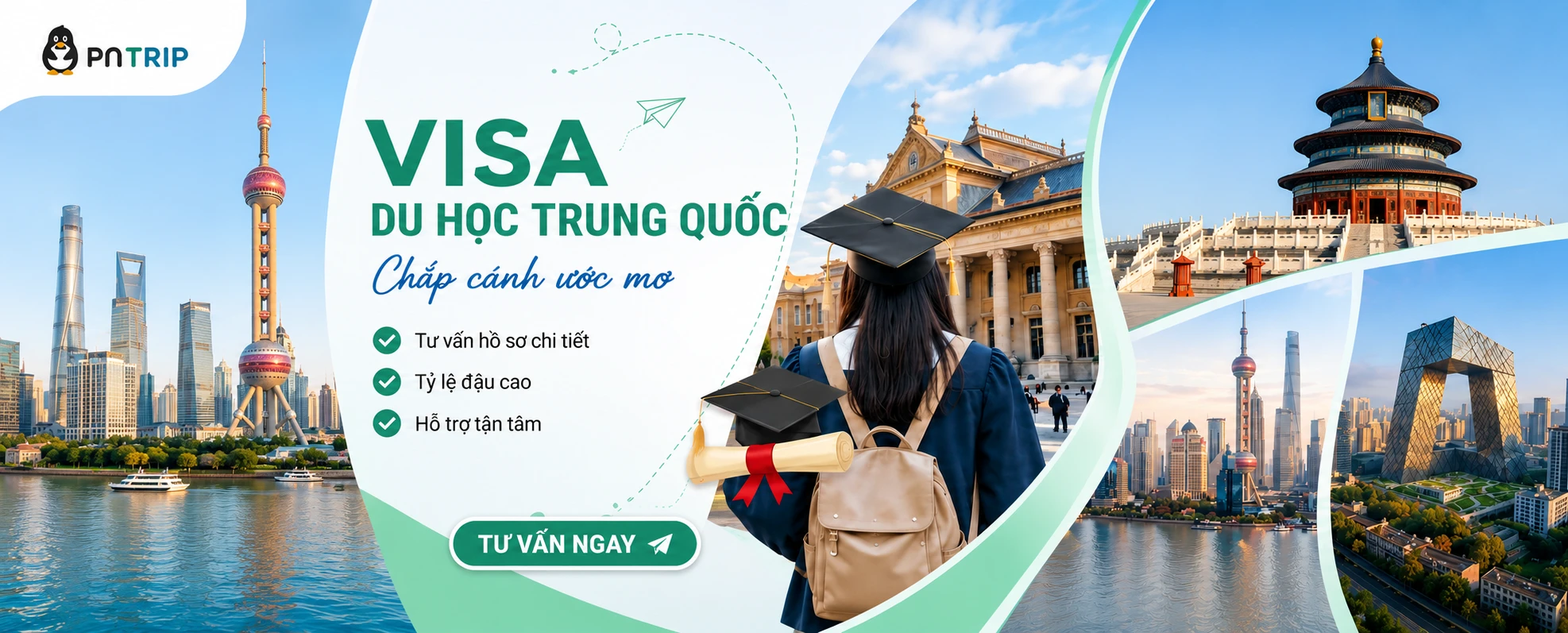 Banner visa Trung Quốc